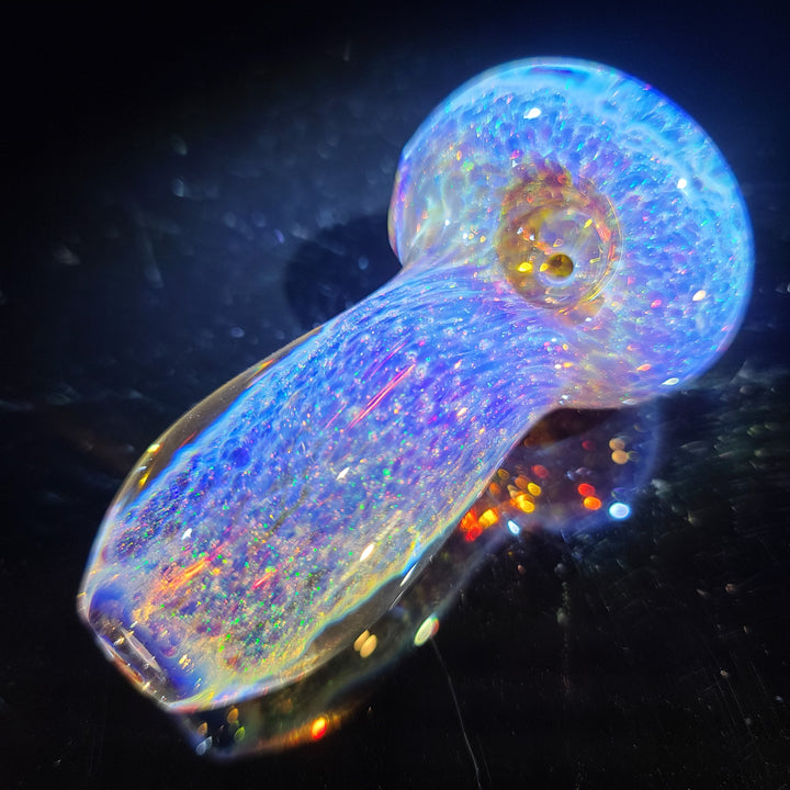 Purple Nebula Space Dust Pocket Pipe Glass Pipe Tako Glass   