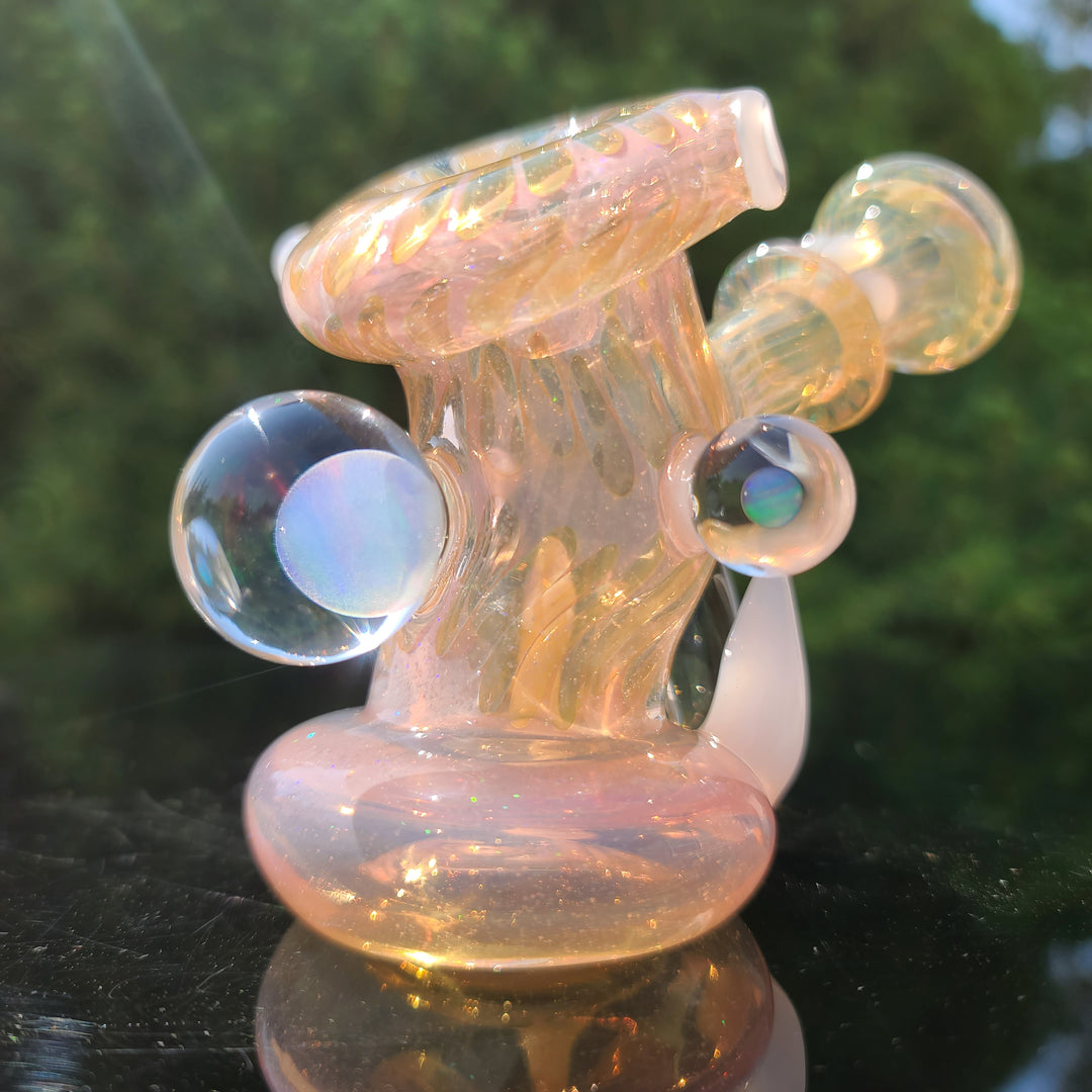 JHP x TAKO Collab Space Cannon Supreme Glass Pipe Tako Glass   