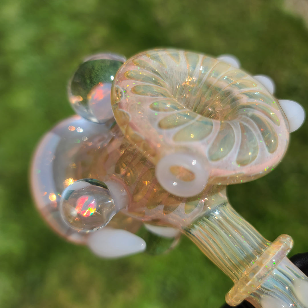 JHP x TAKO Collab Space Cannon Supreme Glass Pipe Tako Glass   