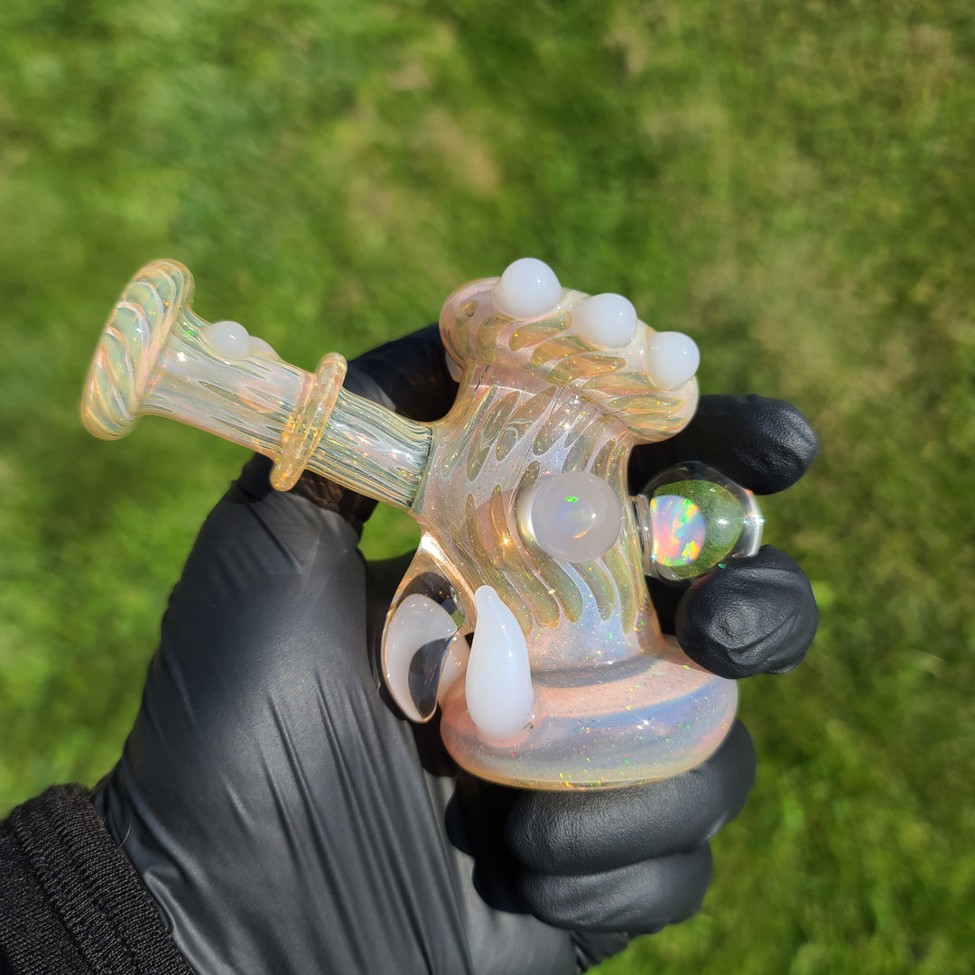 JHP x TAKO Collab Space Cannon Supreme Glass Pipe Tako Glass   