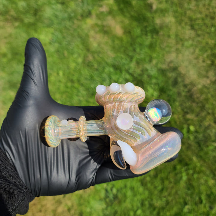 JHP x TAKO Collab Space Cannon Supreme Glass Pipe Tako Glass   