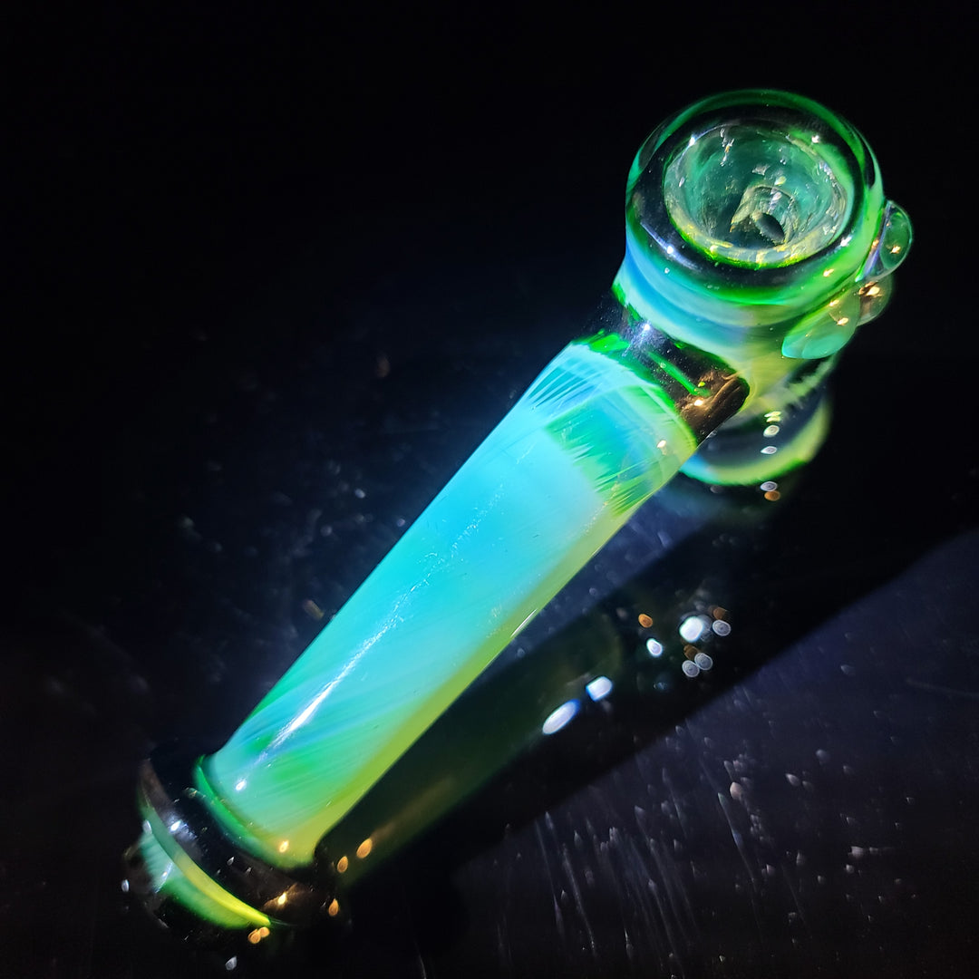Aurora Borealis Hash Hammer Glass Pipe KOP Glass   