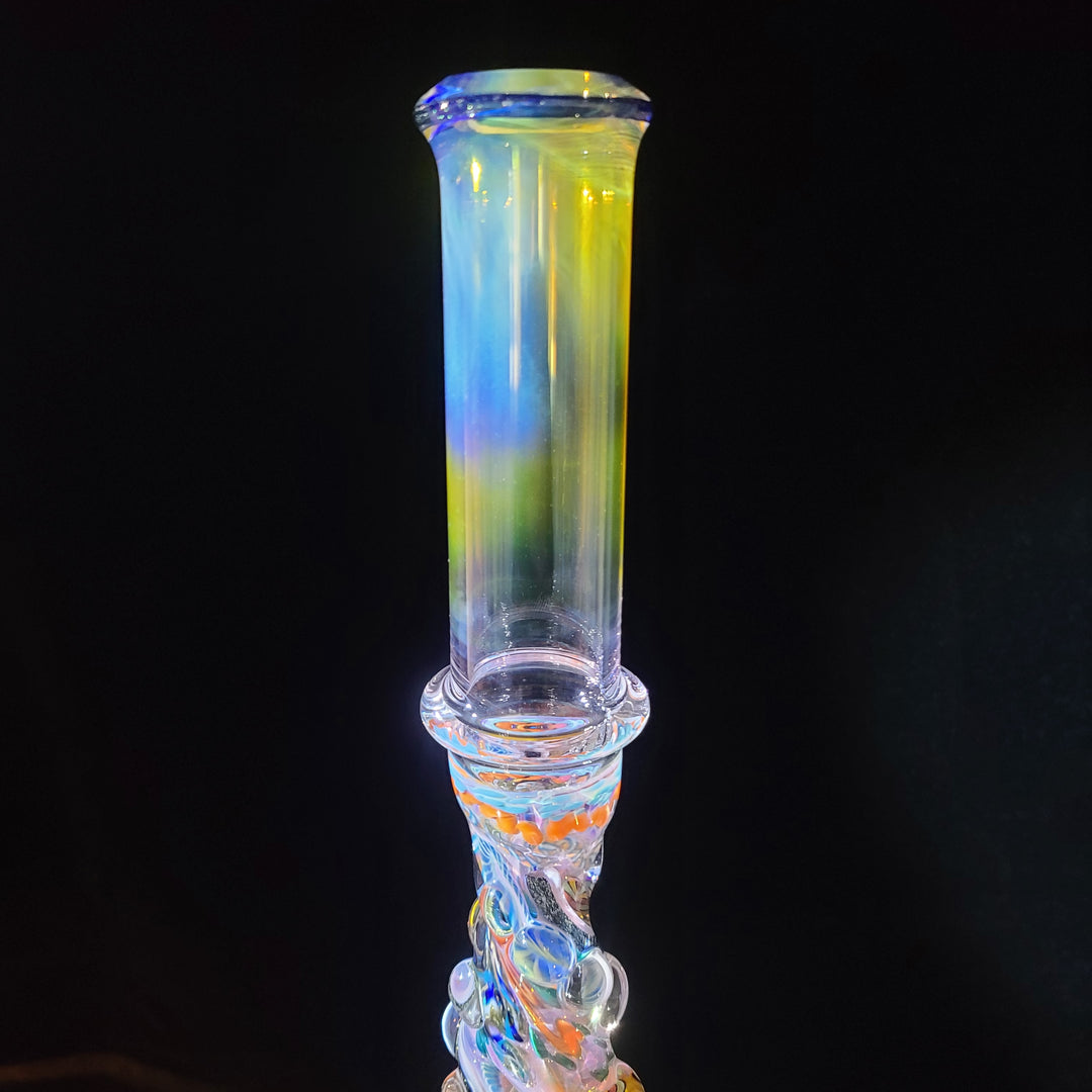 TAKO x Molten Imagination x JHP Collab Old School Bell Bong *SOLD* Glass Pipe Tako Glass   