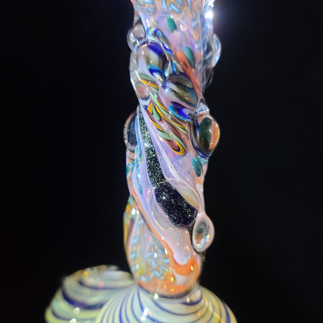 TAKO x Molten Imagination x JHP Collab Old School Bell Bong *SOLD* Glass Pipe Tako Glass   