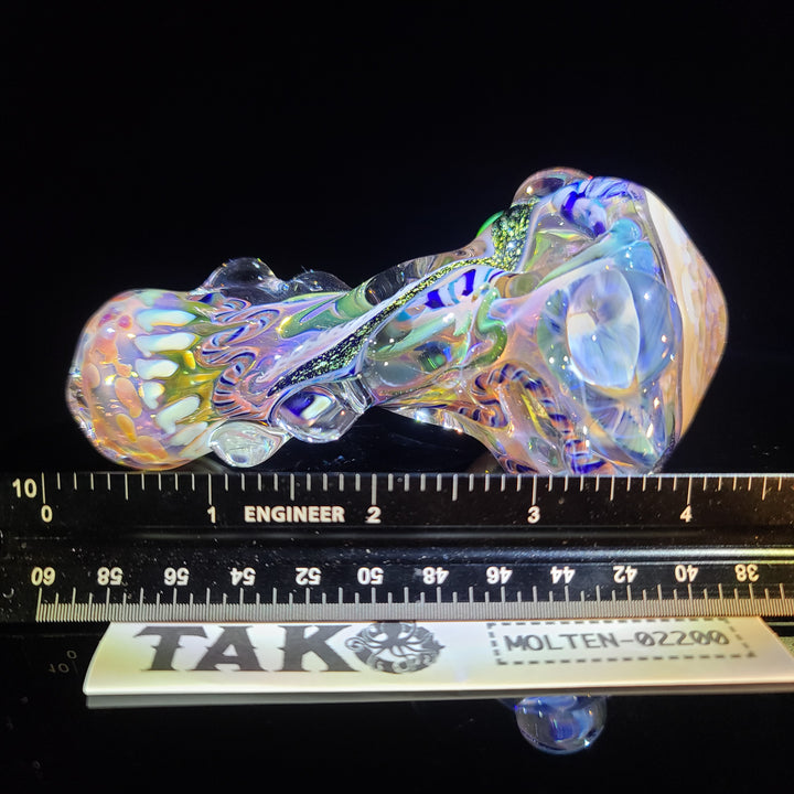 Molten Thick and Twisted Pipe Glass Pipe Molten Imagination   