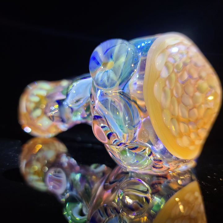 Molten Thick and Twisted Pipe Glass Pipe Molten Imagination   