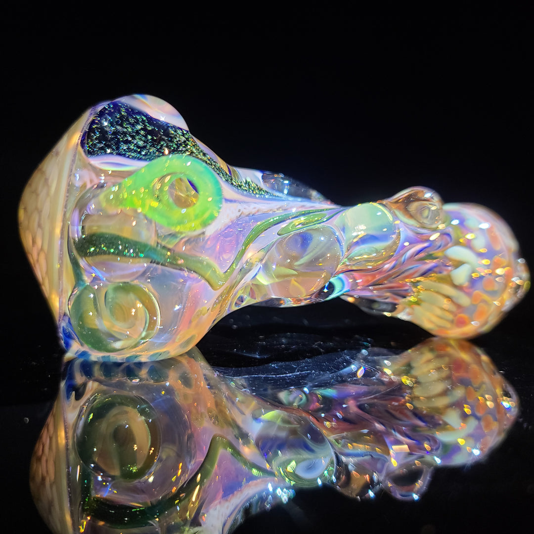 Molten Thick and Twisted Pipe Glass Pipe Molten Imagination   