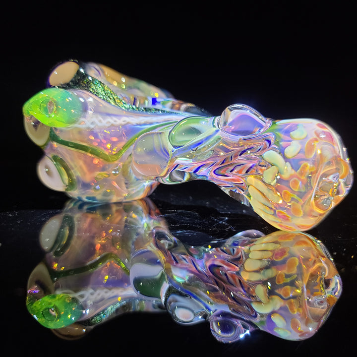 Molten Thick and Twisted Pipe Glass Pipe Molten Imagination   