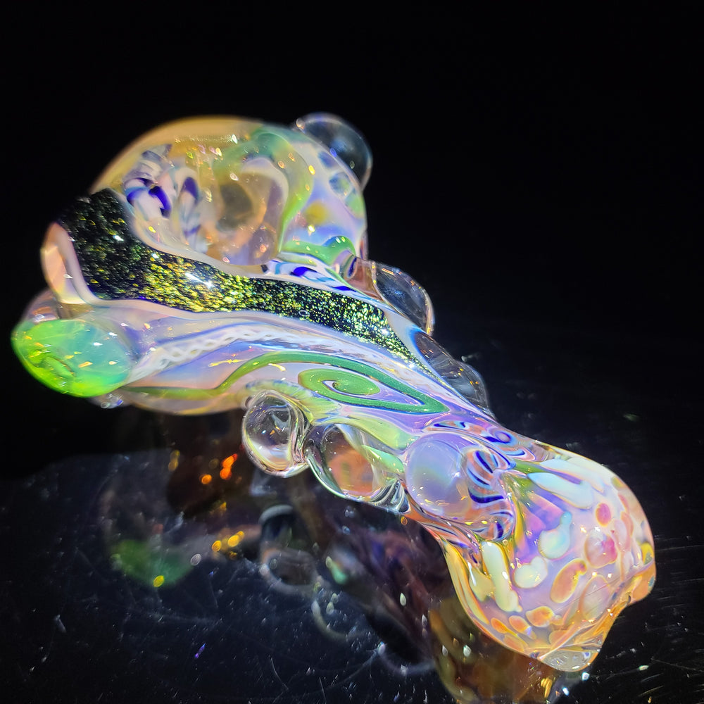 Molten Thick and Twisted Pipe Glass Pipe Molten Imagination   
