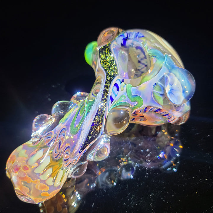 Molten Thick and Twisted Pipe Glass Pipe Molten Imagination   