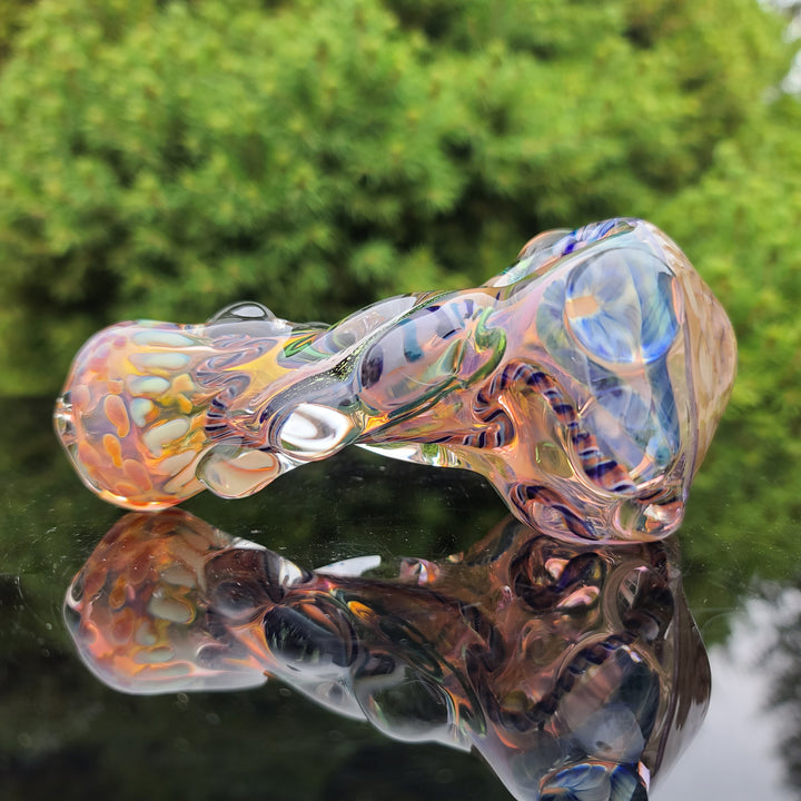 Molten Thick and Twisted Pipe Glass Pipe Molten Imagination   