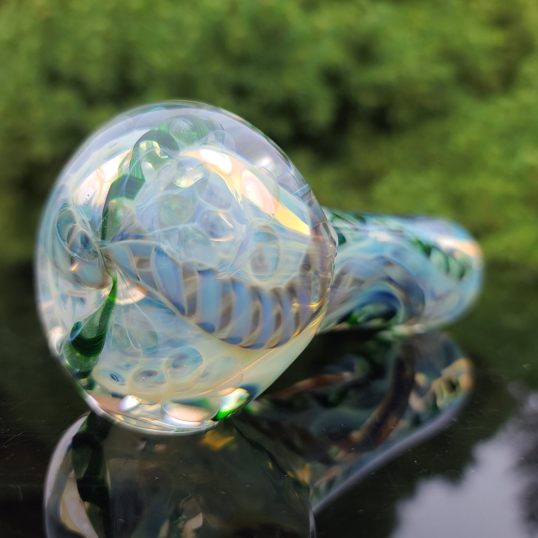Super Thick Inside Out Spoon Glass Pipe Tako Glass   