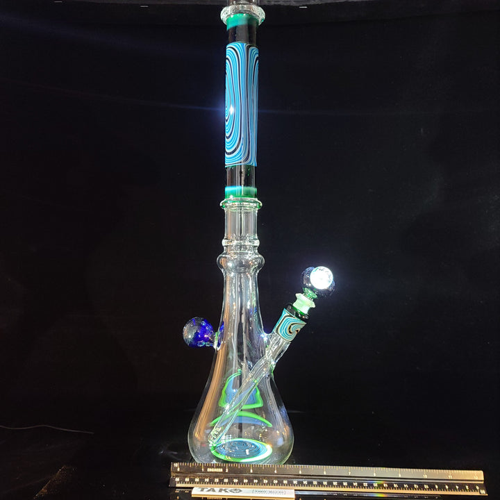 Tako x Pete Wice Collab Bong Glass Pipe Tako Glass   
