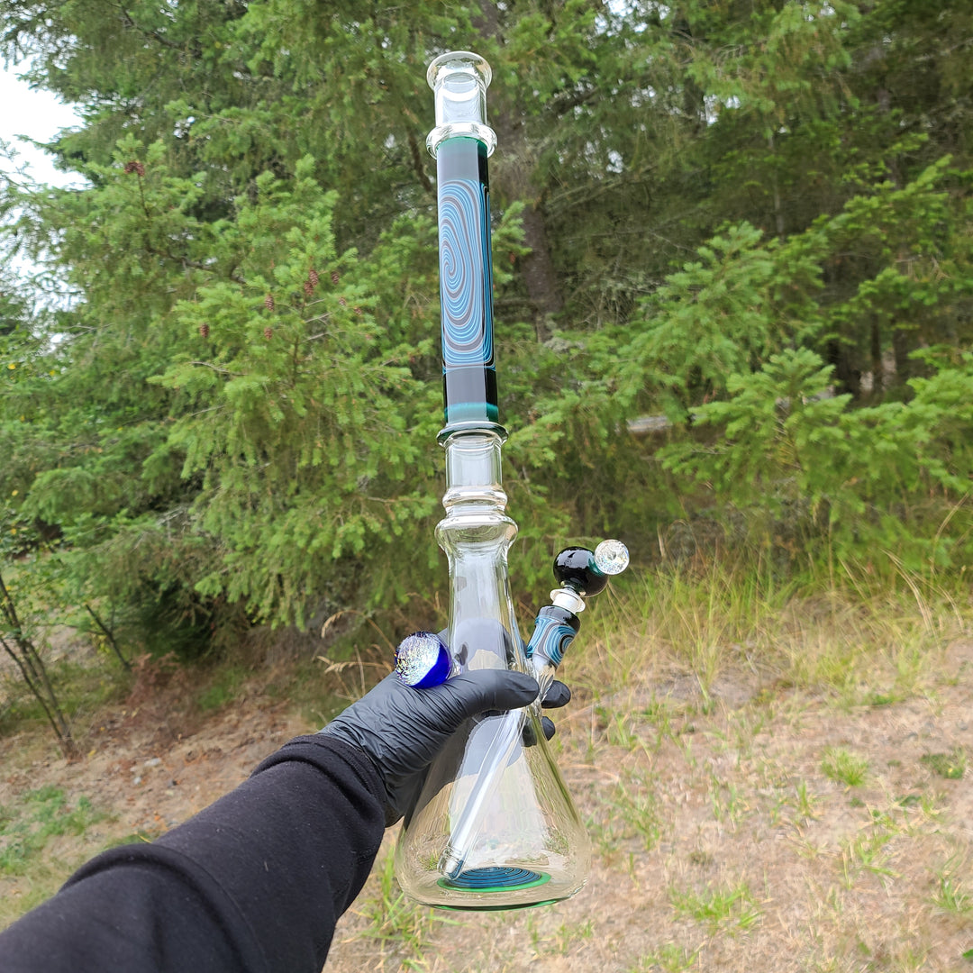 Tako x Pete Wice Collab Bong Glass Pipe Tako Glass   