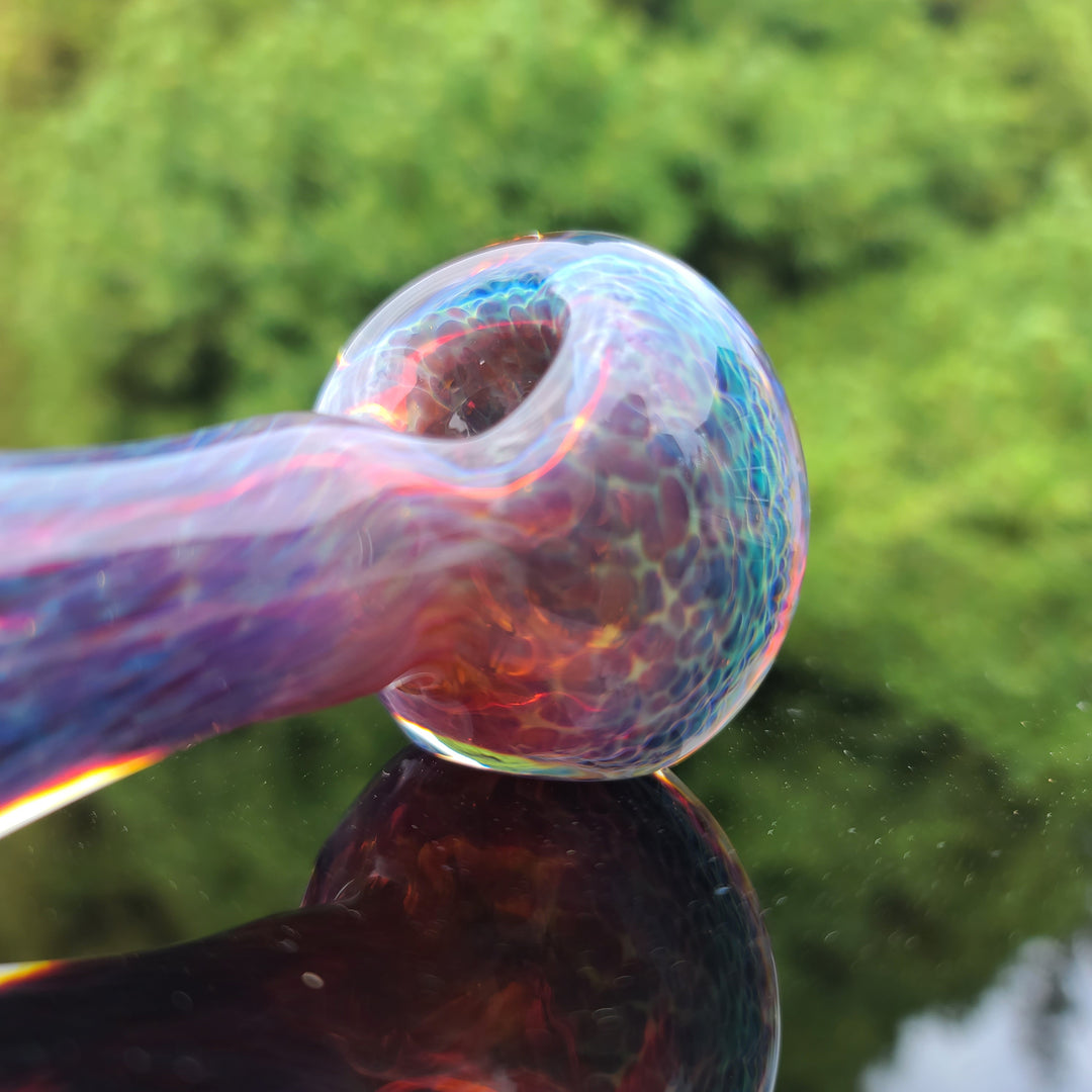 Purple Nebula Large Glass Pipe Glass Pipe Tako Glass   