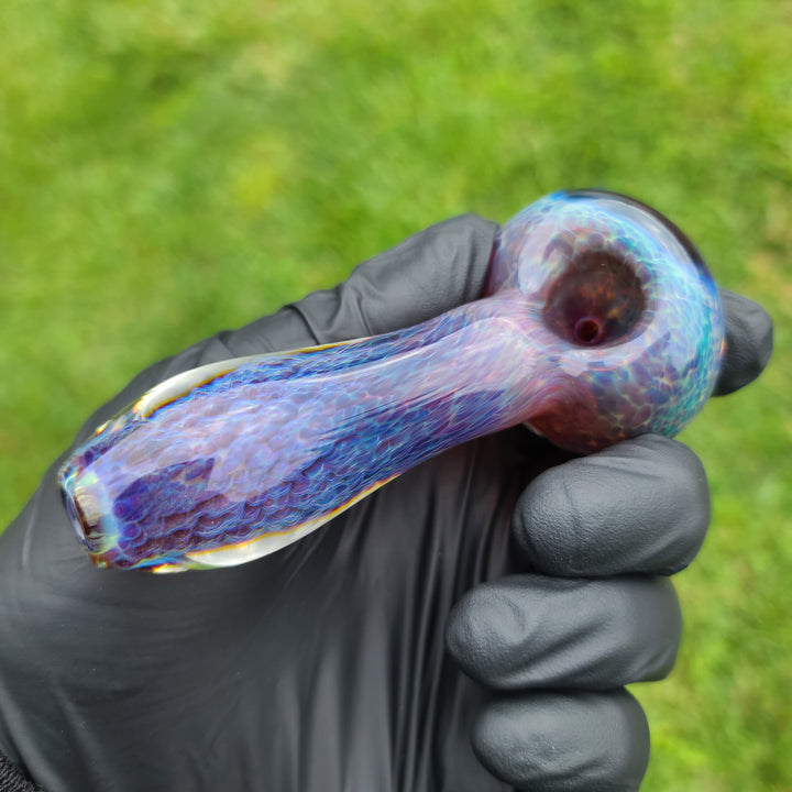 Purple Nebula Large Glass Pipe Glass Pipe Tako Glass   