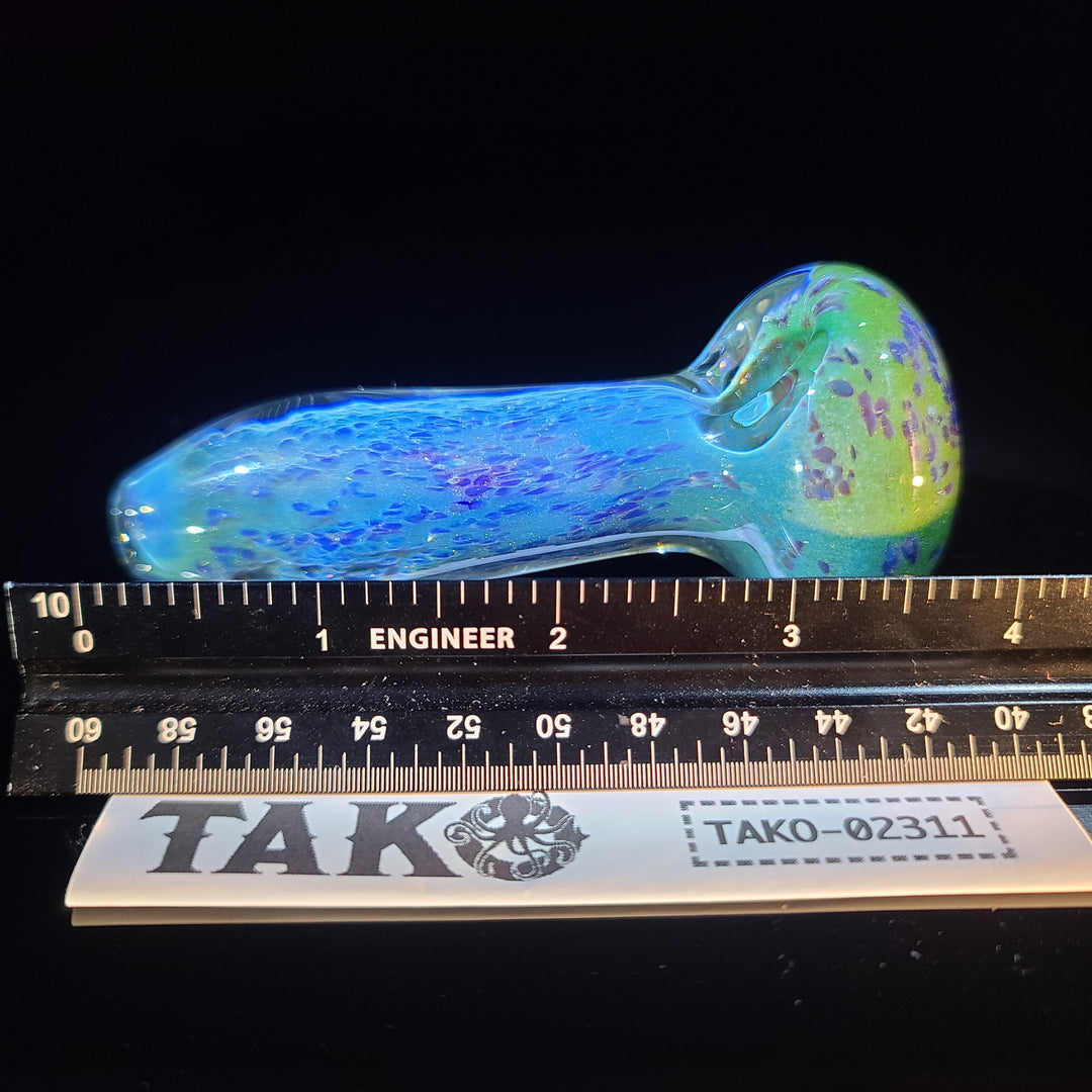 Purple Sea Foam Pipe Glass Pipe Tako Glass   