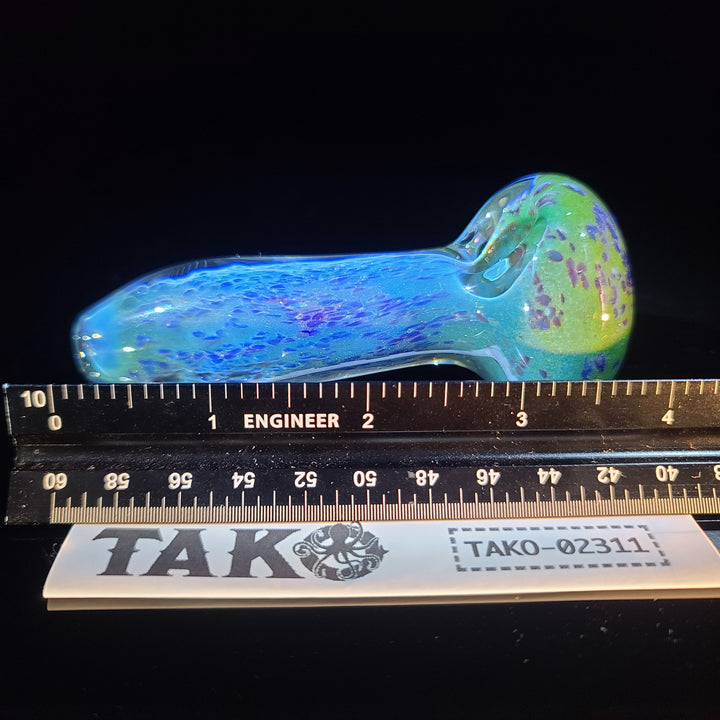 Purple Sea Foam Pipe Glass Pipe Tako Glass   