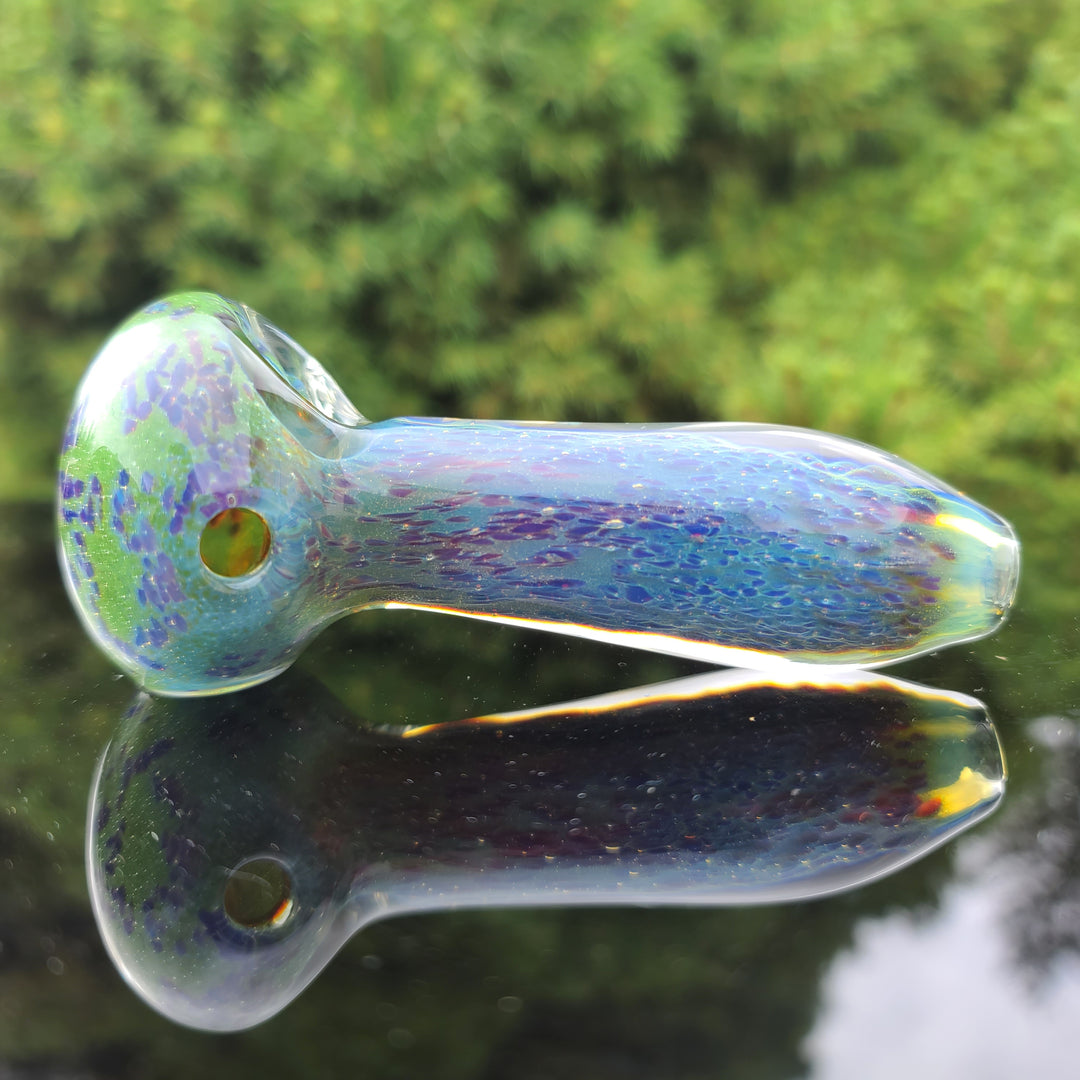 Purple Sea Foam Pipe Glass Pipe Tako Glass   