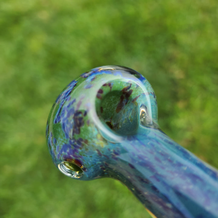 Purple Sea Foam Pipe Glass Pipe Tako Glass   