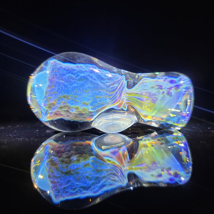 Stubby Purple Nebula Chillum Glass Pipe Tako Glass   