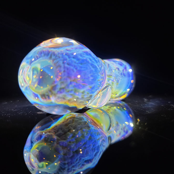 Stubby Purple Nebula Chillum Glass Pipe Tako Glass   