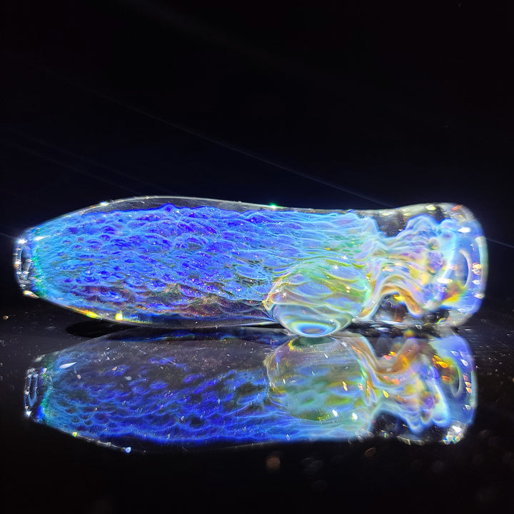 Purple Nebula Chillum Glass Pipe Tako Glass   