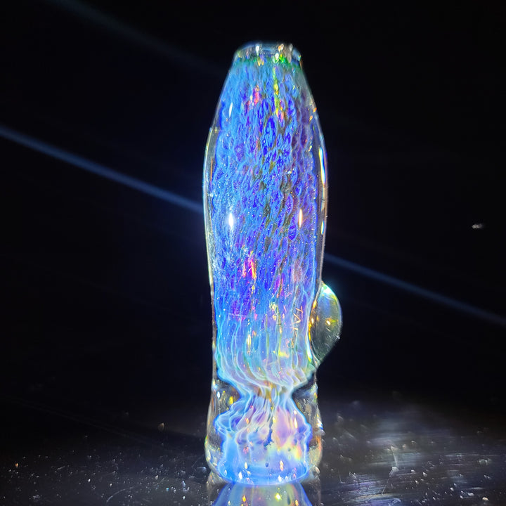 Purple Nebula Chillum Glass Pipe Tako Glass   