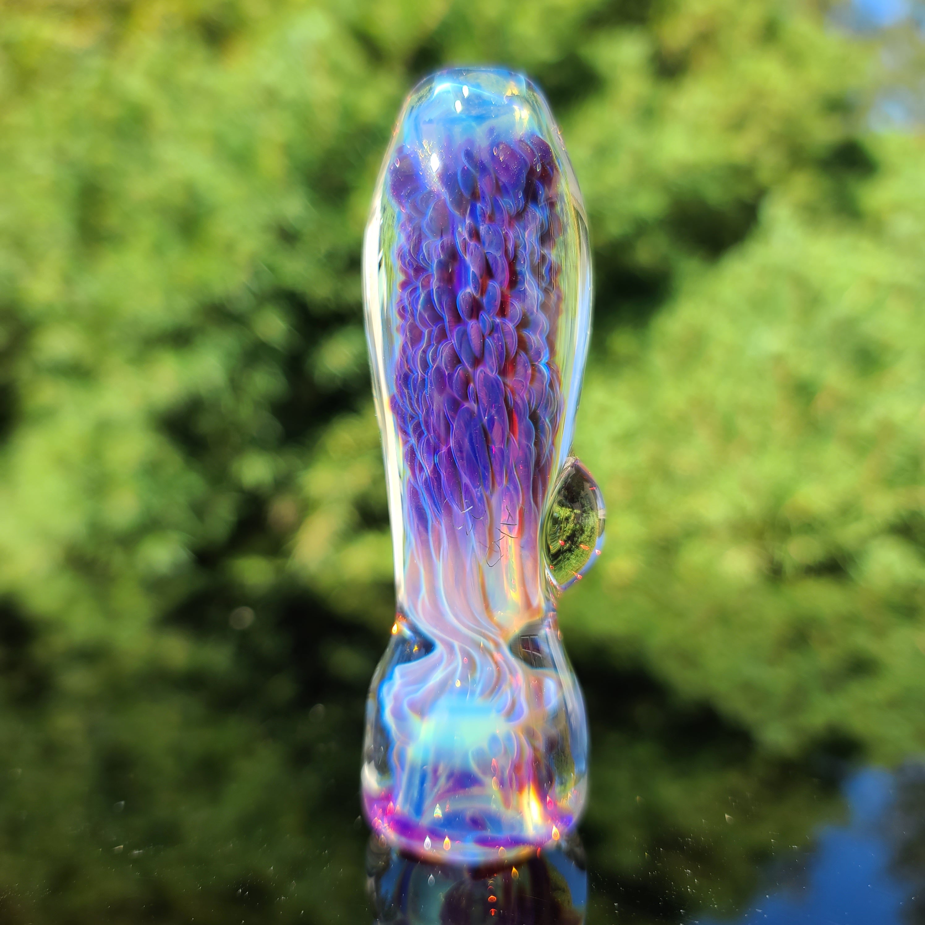 Purple Nebula Chillum – Tako Glass