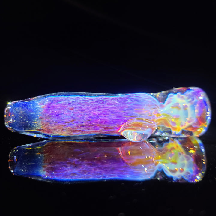 Purple Nebula Chillum Glass Pipe Tako Glass   