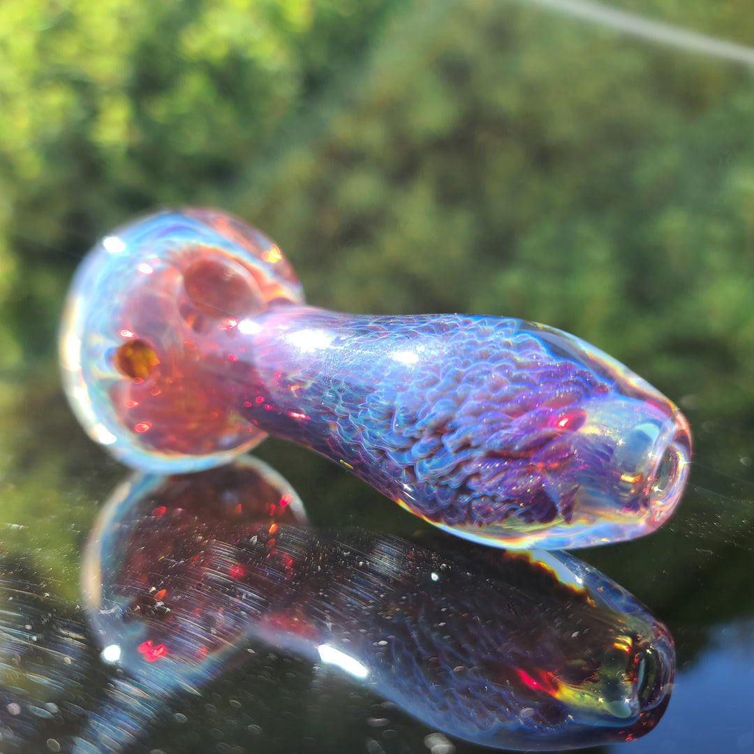 Purple Nebula Glass Pipe Glass Pipe Tako Glass   