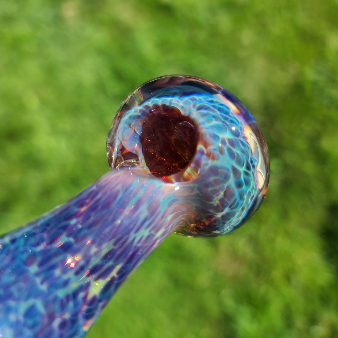 Purple Nebula Glass Pipe Glass Pipe Tako Glass   