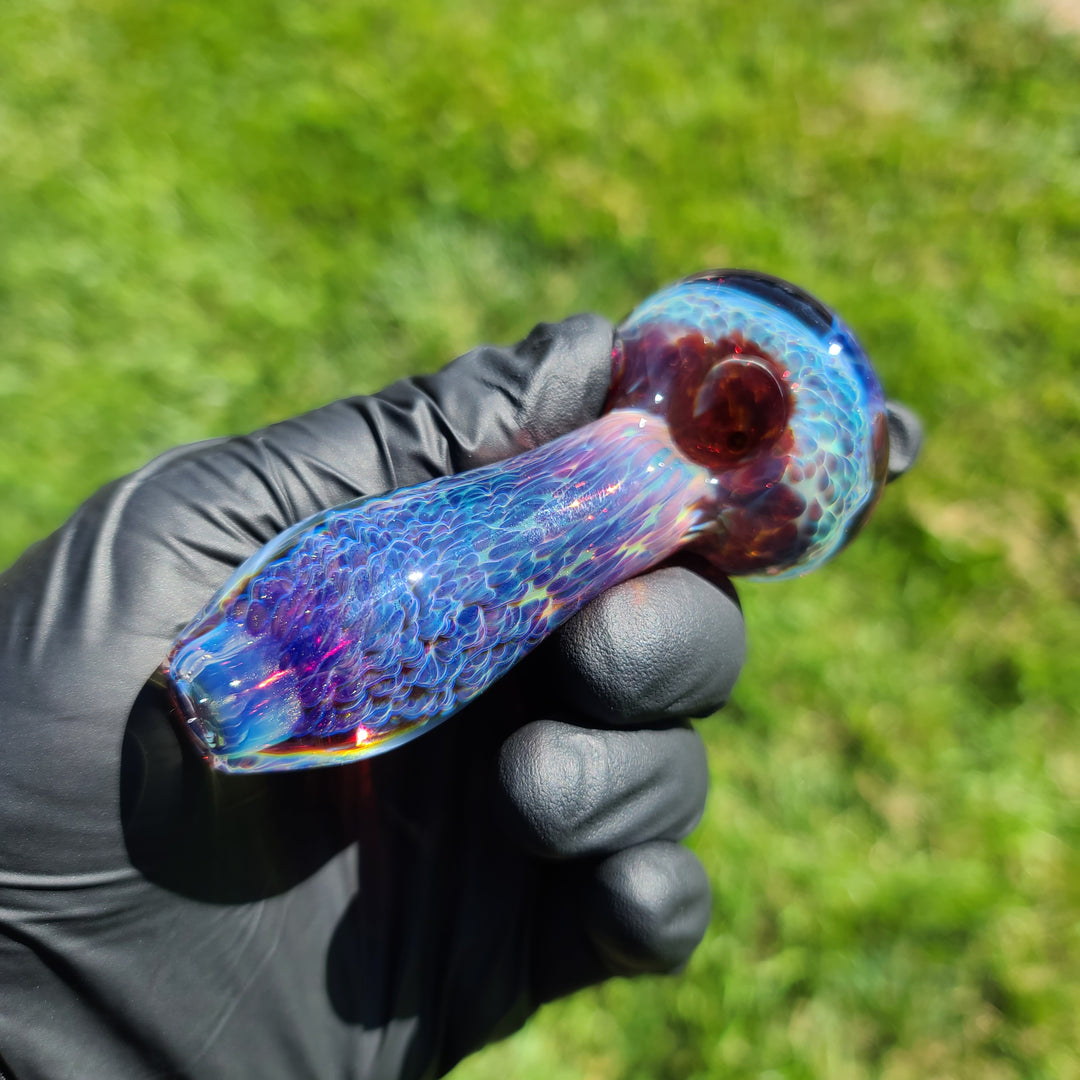 Purple Nebula Glass Pipe Glass Pipe Tako Glass   