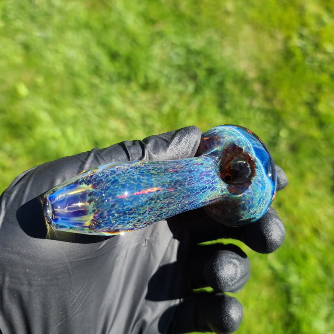 Purple Nebula Glass Pipe Glass Pipe Tako Glass   