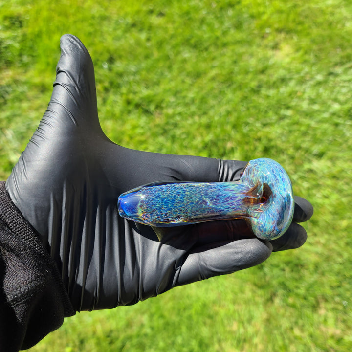 Purple Nebula Glass Pipe Glass Pipe Tako Glass   