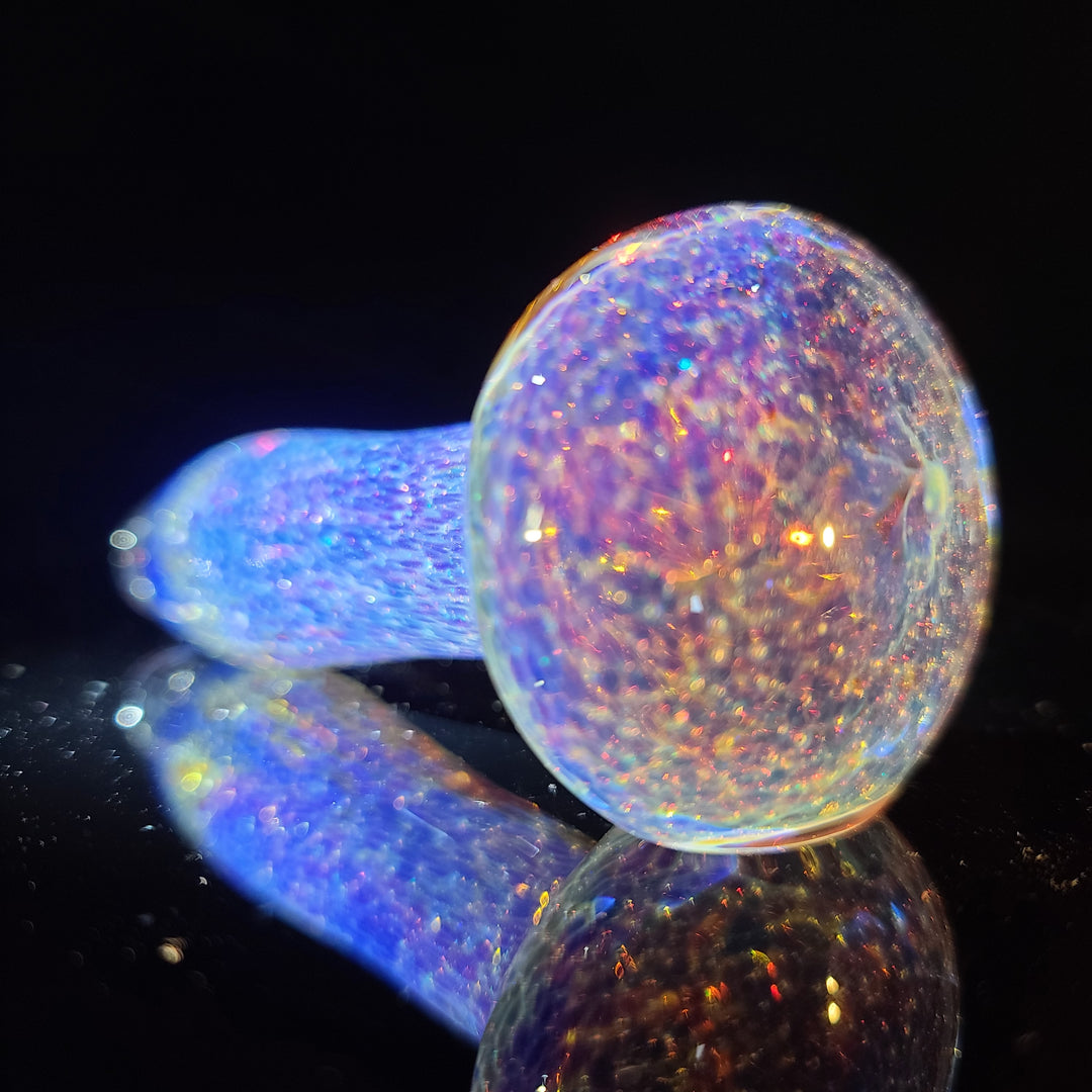 Purple Nebula Space Dust Pipe Glass Pipe Tako Glass   