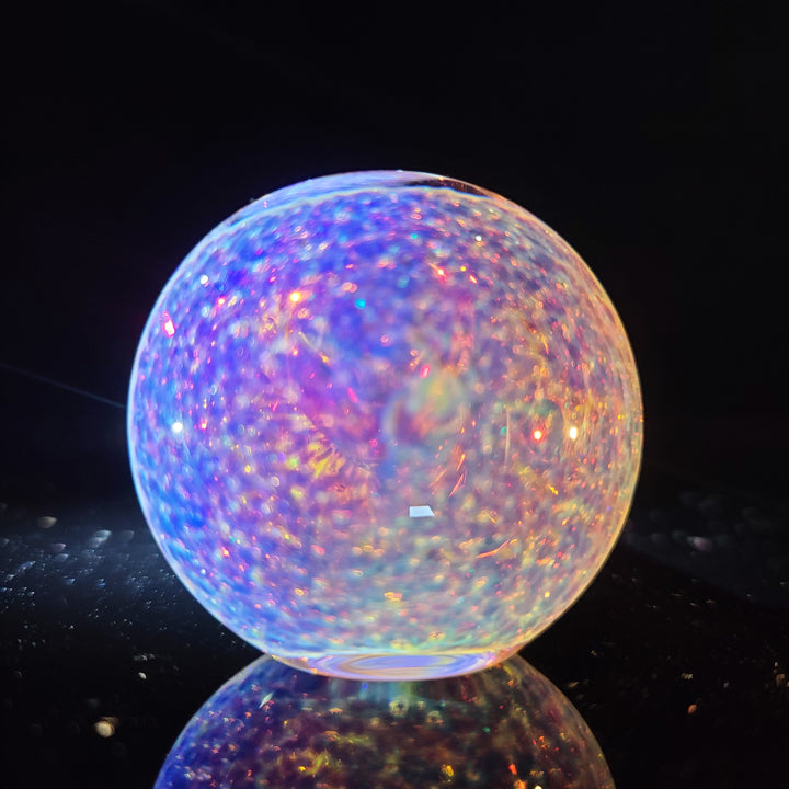 Purple Nebula Space Dust Pipe Glass Pipe Tako Glass   