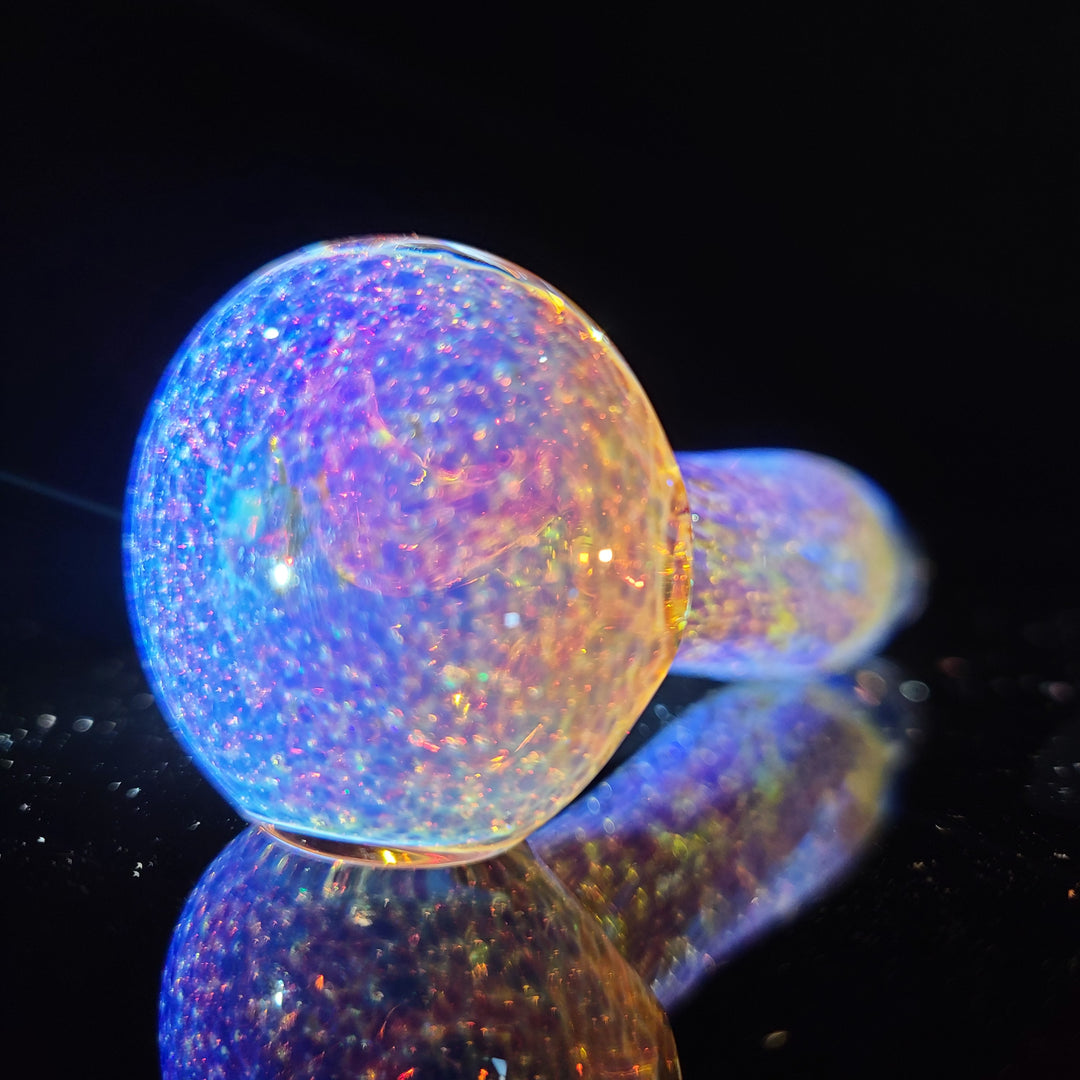 Purple Nebula Space Dust Pipe Glass Pipe Tako Glass   