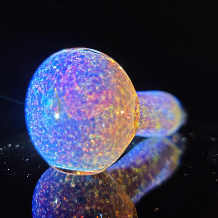 Purple Nebula Space Dust Pipe Glass Pipe Tako Glass   