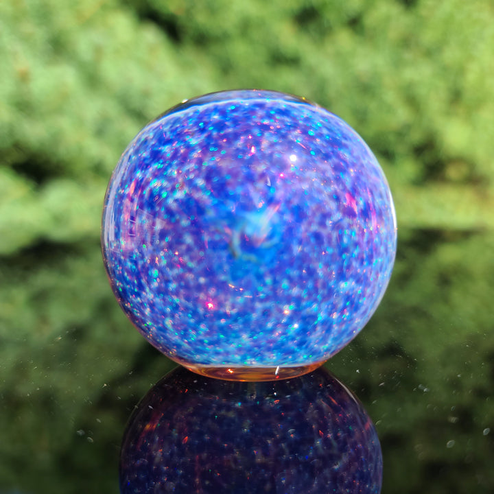 Purple Nebula Space Dust Pipe Glass Pipe Tako Glass   