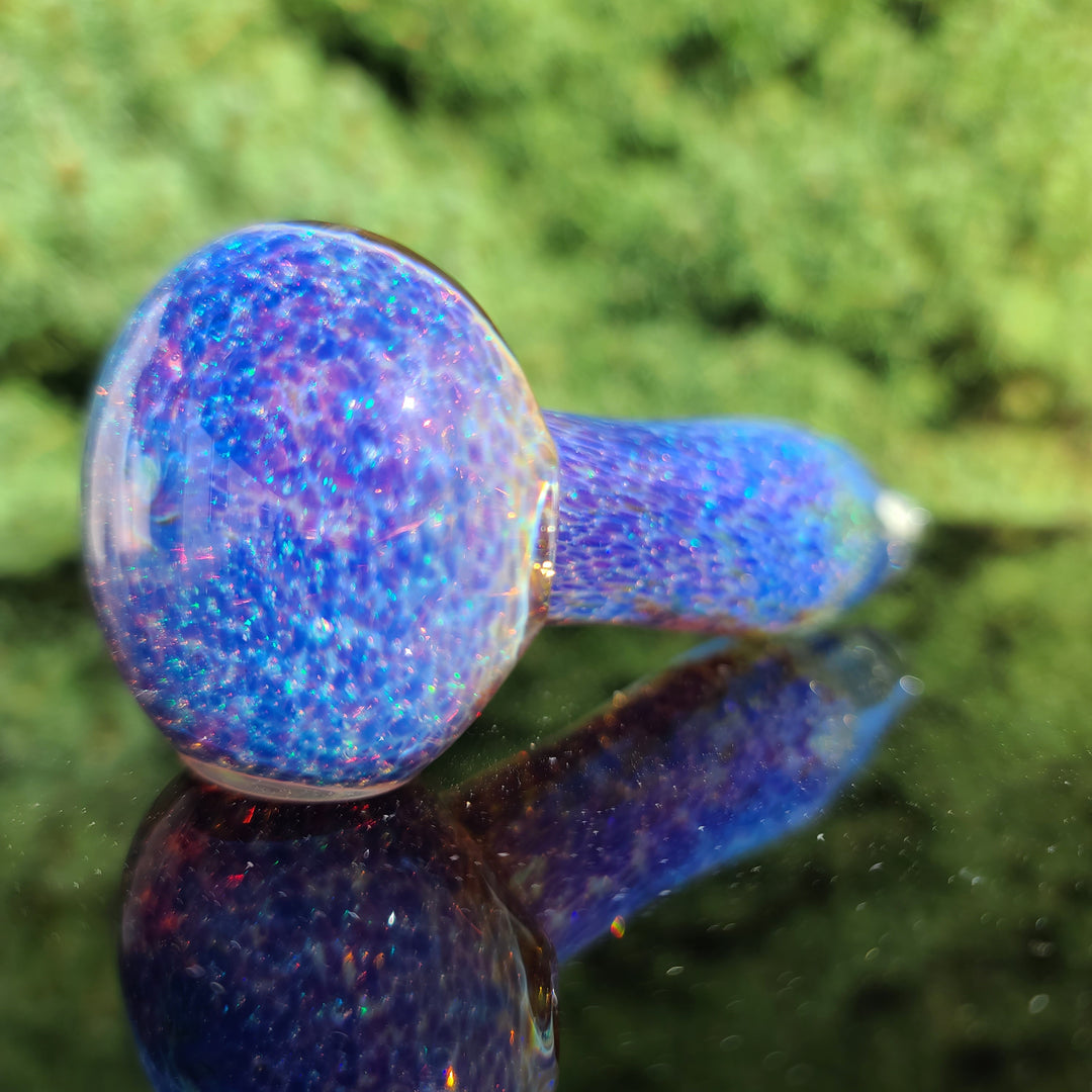 Purple Nebula Space Dust Pipe Glass Pipe Tako Glass   