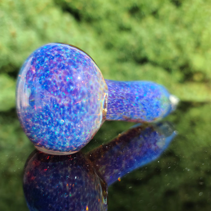 Purple Nebula Space Dust Pipe Glass Pipe Tako Glass   