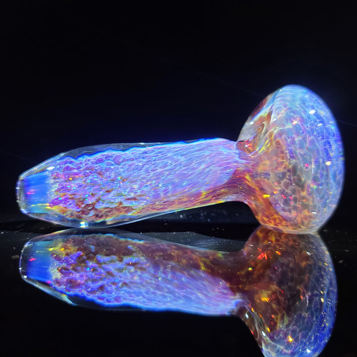 Purple Nebula Space Dust Pipe Glass Pipe Tako Glass   