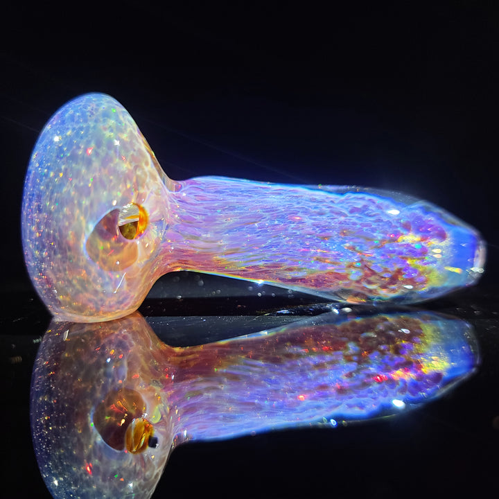 Purple Nebula Space Dust Pipe Glass Pipe Tako Glass   