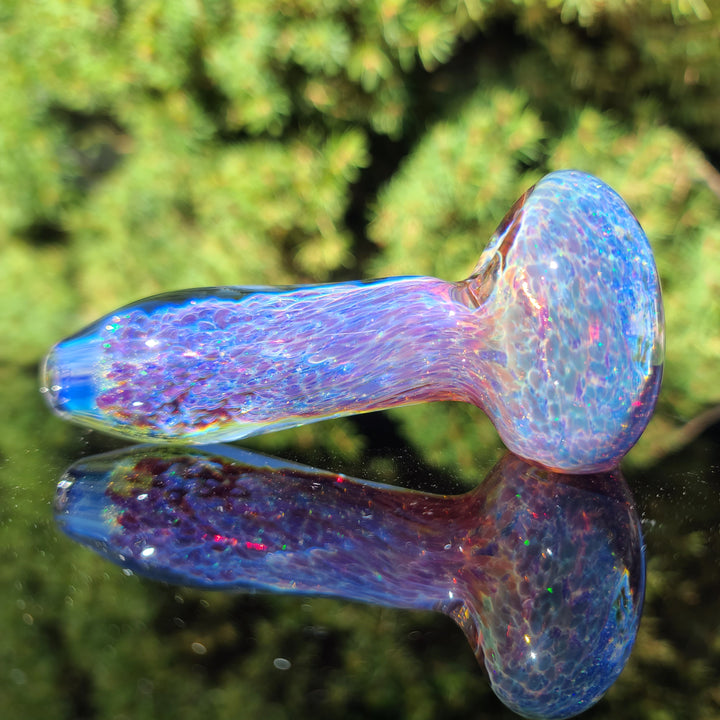 Purple Nebula Space Dust Pipe Glass Pipe Tako Glass   