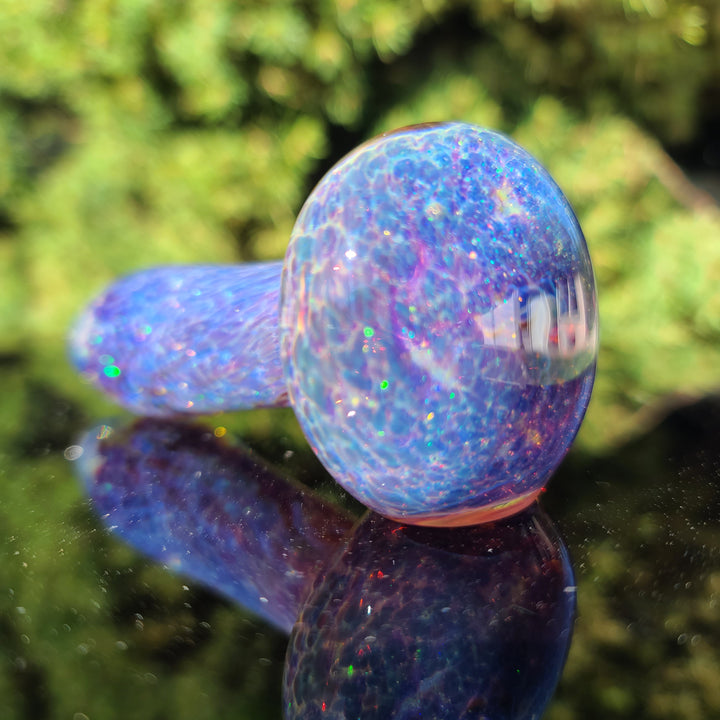 Purple Nebula Space Dust Pipe Glass Pipe Tako Glass   