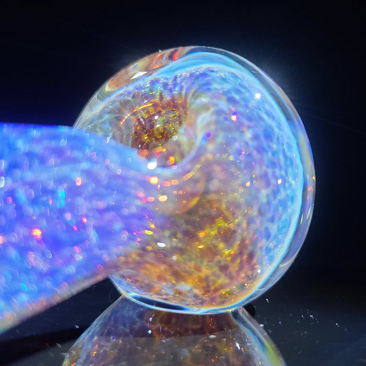 Purple Nebula Space Dust Pocket Pipe Glass Pipe Tako Glass   