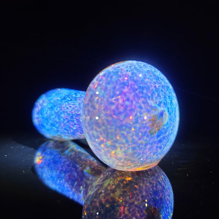 Purple Nebula Space Dust Pocket Pipe Glass Pipe Tako Glass   
