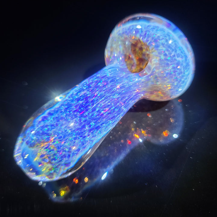 Purple Nebula Space Dust Pocket Pipe Glass Pipe Tako Glass   