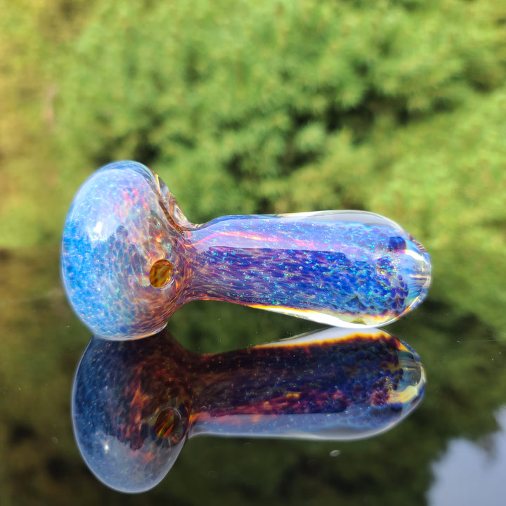 Purple Nebula Space Dust Pocket Pipe Glass Pipe Tako Glass   